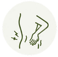 腰の痛みのアイコン
